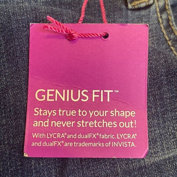 LANE BRYANT Genius Fit Bootcut Jeans Plus Size 28 NWT - Picture 6 of 8